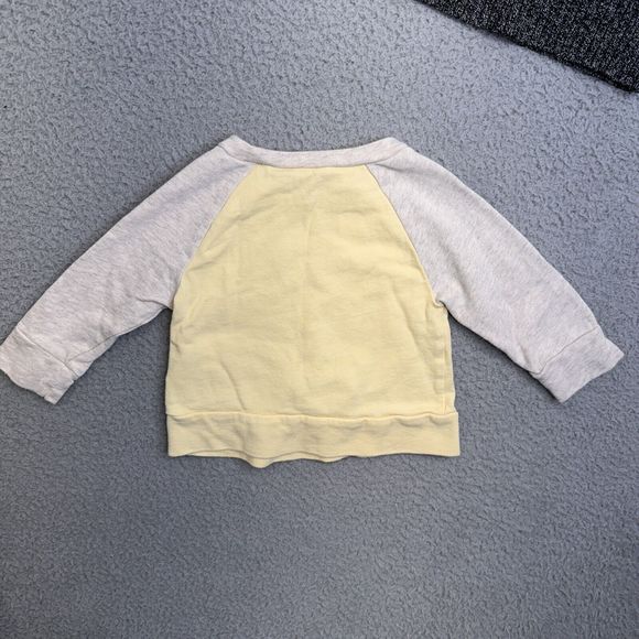 GAP Sweater Baby Girl 18 Months Gray Stars Jeans Easter Chick Outfit Bundle Zara - Picture 8 of 11